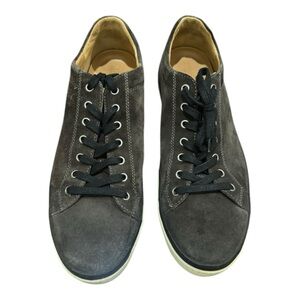 Allen Edmonds Charcoal Suede Sneakers